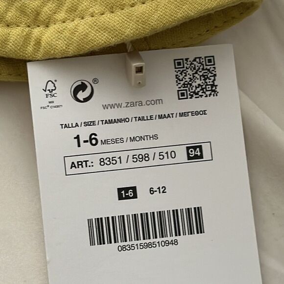 ZARA Kids | Oil | TEXTURED HAT - Picture 3 of 4